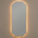 Стилиг (Stilig) L LED Золото Зеркало с подсветкой 50*120 см