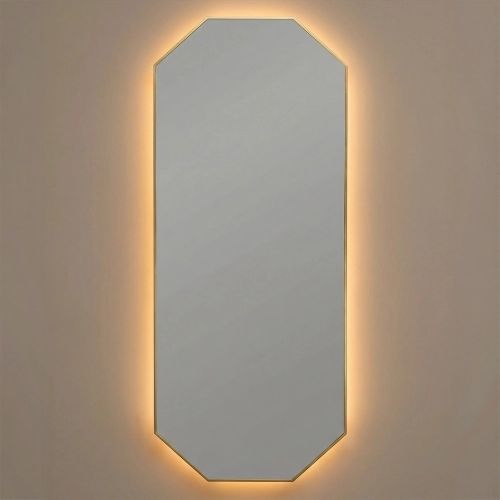 Стилиг (Stilig) L LED Золото Зеркало с подсветкой 50*120 см