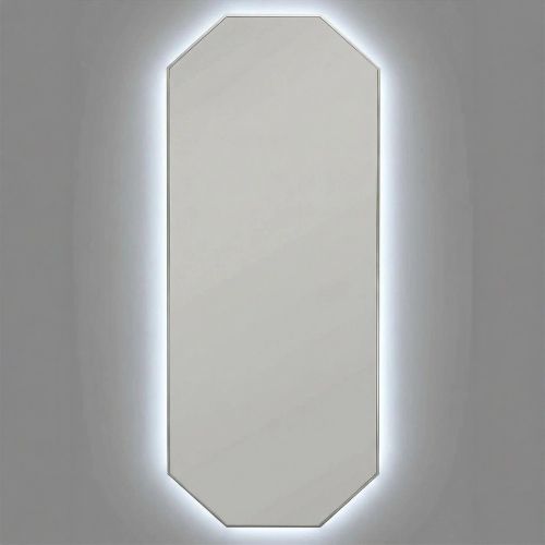 Стилиг (Stilig) L LED Серебро Зеркало с подсветкой 50*120 см