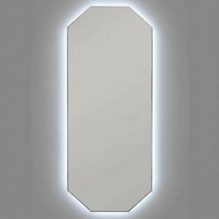 Стилиг (Stilig) L LED Серебро Зеркало с подсветкой 50*120 см