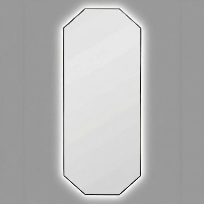 Стилиг (Stilig) L LED Черный Зеркало с подсветкой 50*120 см