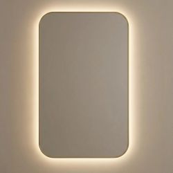 Смарт (Smart) M LED Золото Зеркало с подсветкой 60*90 см