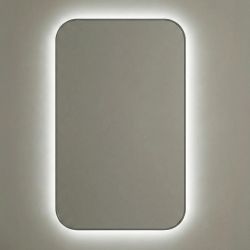 Смарт (Smart) M LED Серебро Зеркало с подсветкой 60*90 см