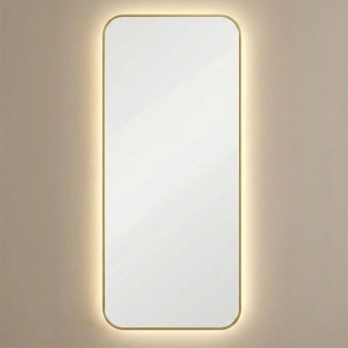 Смарт (Smart) L LED Золото Зеркало с подсветкой 60*120 см