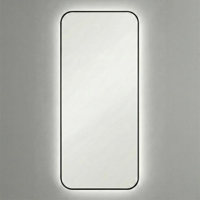 Смарт (Smart) L LED Черный Зеркало с подсветкой 60*120 см