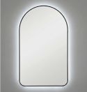 Арка (Arch) M LED Черный Зеркало с подсветкой 60*97 см