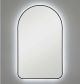 Арка (Arch) M LED Черный Зеркало с подсветкой 60*97 см