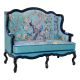Диван двухместный «Императорский сад» blue