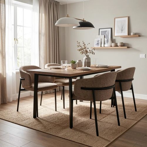 Стул SIGNAL OSAKA t.253 бежевый/черный