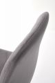 Стул HALMAR K608 серый/черный
