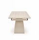 Стол обеденный HALMAR HILARIO светлый травертин/кашемир 180-260/90