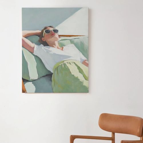 Интерьерная картина “Poolside Lounger”