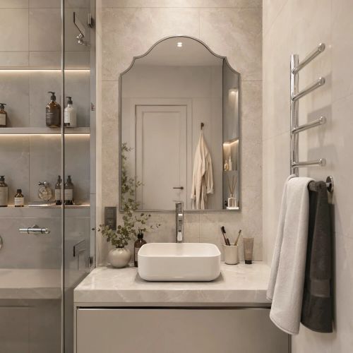 Антика (Antika) Серебро Зеркало в раме 60*95 см