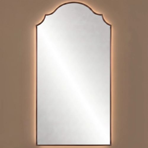 Антика (Antika) XL LED Бронза Зеркало в полный рост в раме с подсветкой 70*180 см
