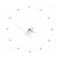 Часы Nomon Rodon 12 i WHITE, chrome, d70 см