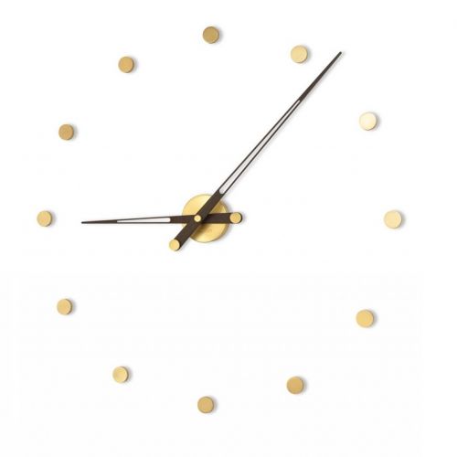 Часы Nomon Rodon 12 Gold N, wenge, d70 см
