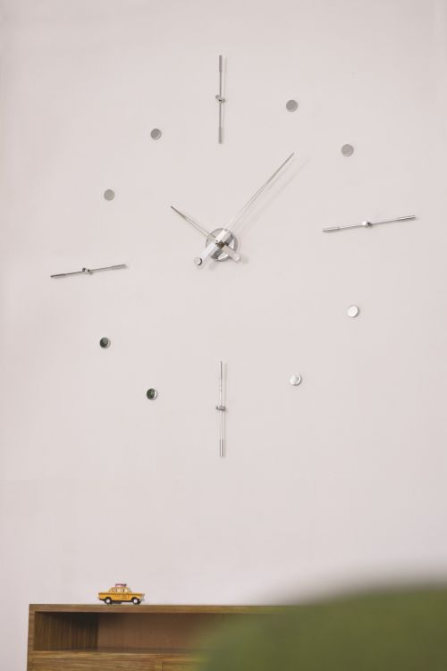 Часы Nomon Mixto i, chrome, d110cm