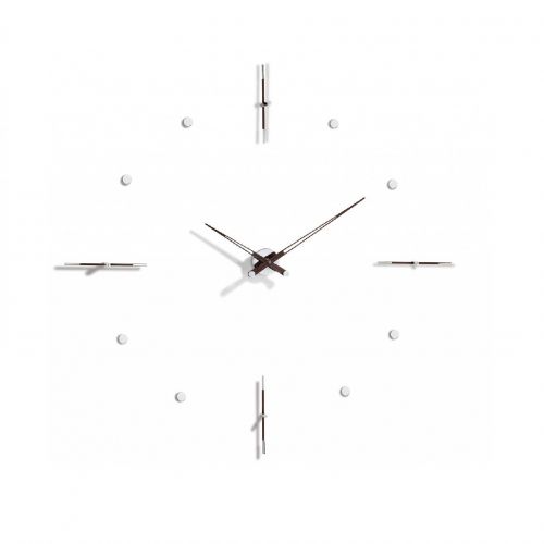 Часы Nomon MIXTO N 125 WENGE/CHROME, d125см