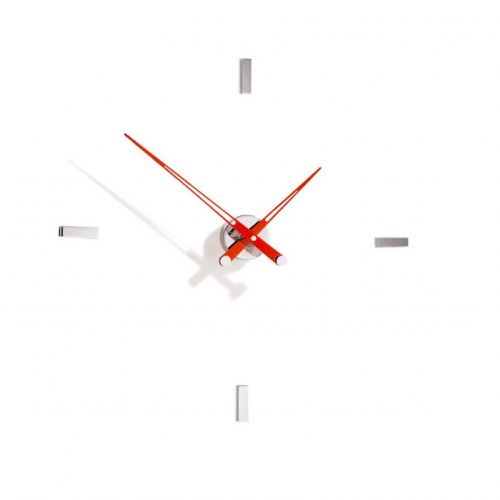 Часы Nomon Tacon 4i RED, хром.сталь, d74см