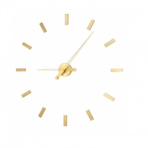 Часы Nomon Tacon 12 Gold, полированная латунь, d74cm