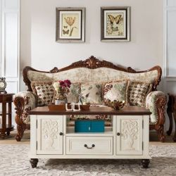 Журнальный стол Cilan, бежевый