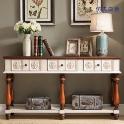 Консоль Cilan 152, ретро белый