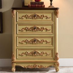 Комод Cilan, 4 ящиков, салатовый