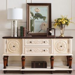 Консоль Cilan 160, античный белый