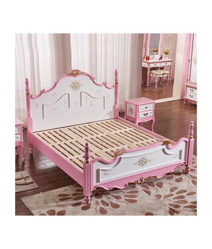 Кровать Fleur chantante, Розовая