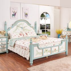 Кровать двухместная Fleur chantante, Птицы