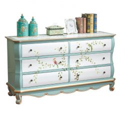 Комод широкий Fleur chantante, Птицы