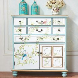 Комод 94 Fleur chantante, Птицы