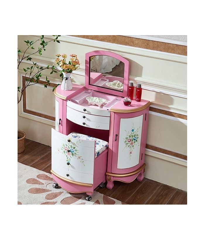 Туалетный столик-комод Fleur chantante, Розовый