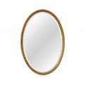 Овальное зеркало в раме Globo Gold (Глобо), 61*89 см