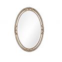 Овальное зеркало в раме Parigi Silver (Париж), 62*82 см