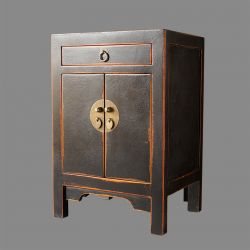 Прикроватная тумба G002, Черная