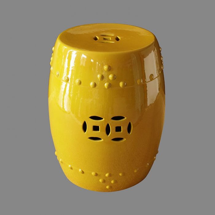 Табурет керамический  TJC10, Желтый