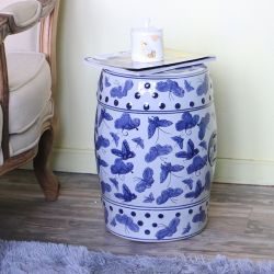 Табурет керамический  QHD012, Бабочки