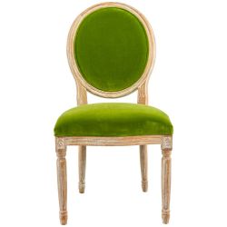 Стул Луи Гринери (бархат, миндаль)