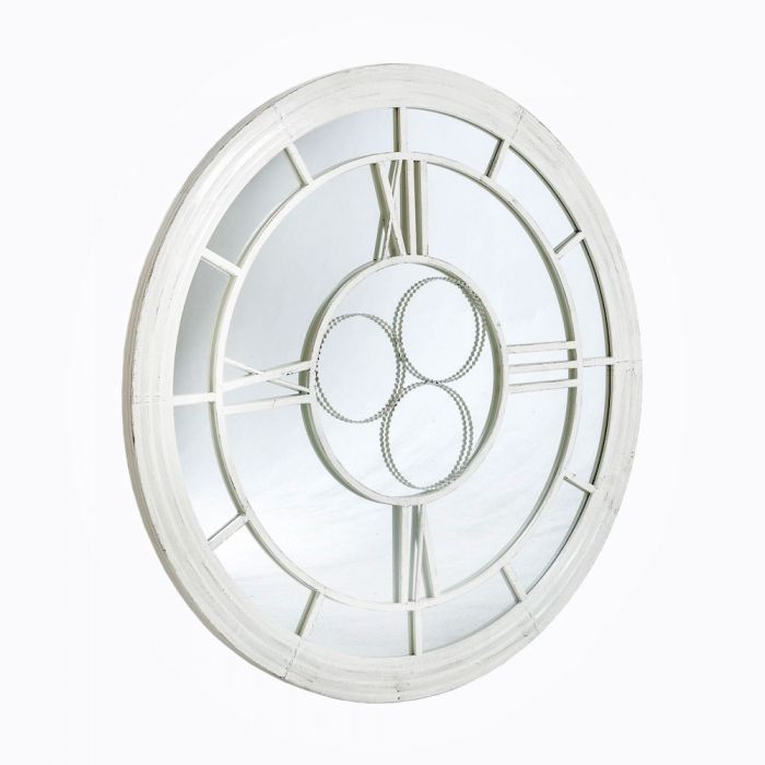 Настенное зеркало «Сен-Лазар» (белый антик)