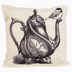 Интерьерная подушка «Старинная гравюра», версия 13