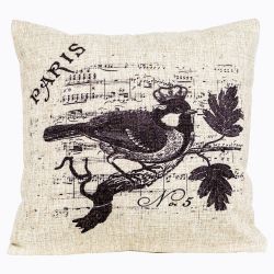Интерьерная подушка «Старинная гравюра», версия 19