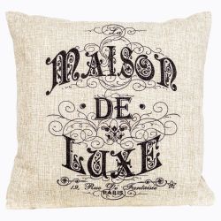 Интерьерная подушка «Старинная гравюра», версия 20