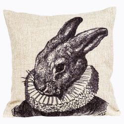 Интерьерная подушка «Старинная гравюра», версия 21