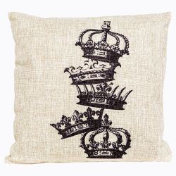 Интерьерная подушка «Старинная гравюра», версия 6