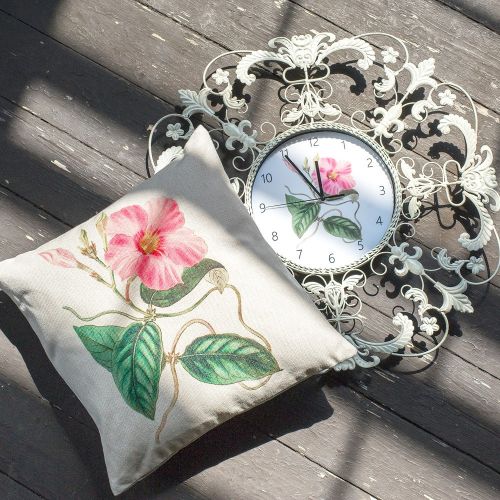 Интерьерная подушка «Ботаническое барокко», версия 1