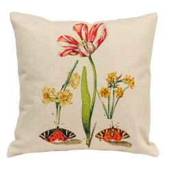 Интерьерная подушка «Ботаническое барокко», версия 5