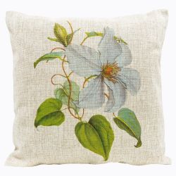 Интерьерная подушка «Цветочный ноктюрн», версия 12