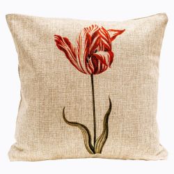 Интерьерная подушка «Цветочный ноктюрн», версия 2