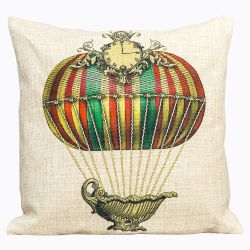 Декоративная подушка «Монгольфьер», версия 4